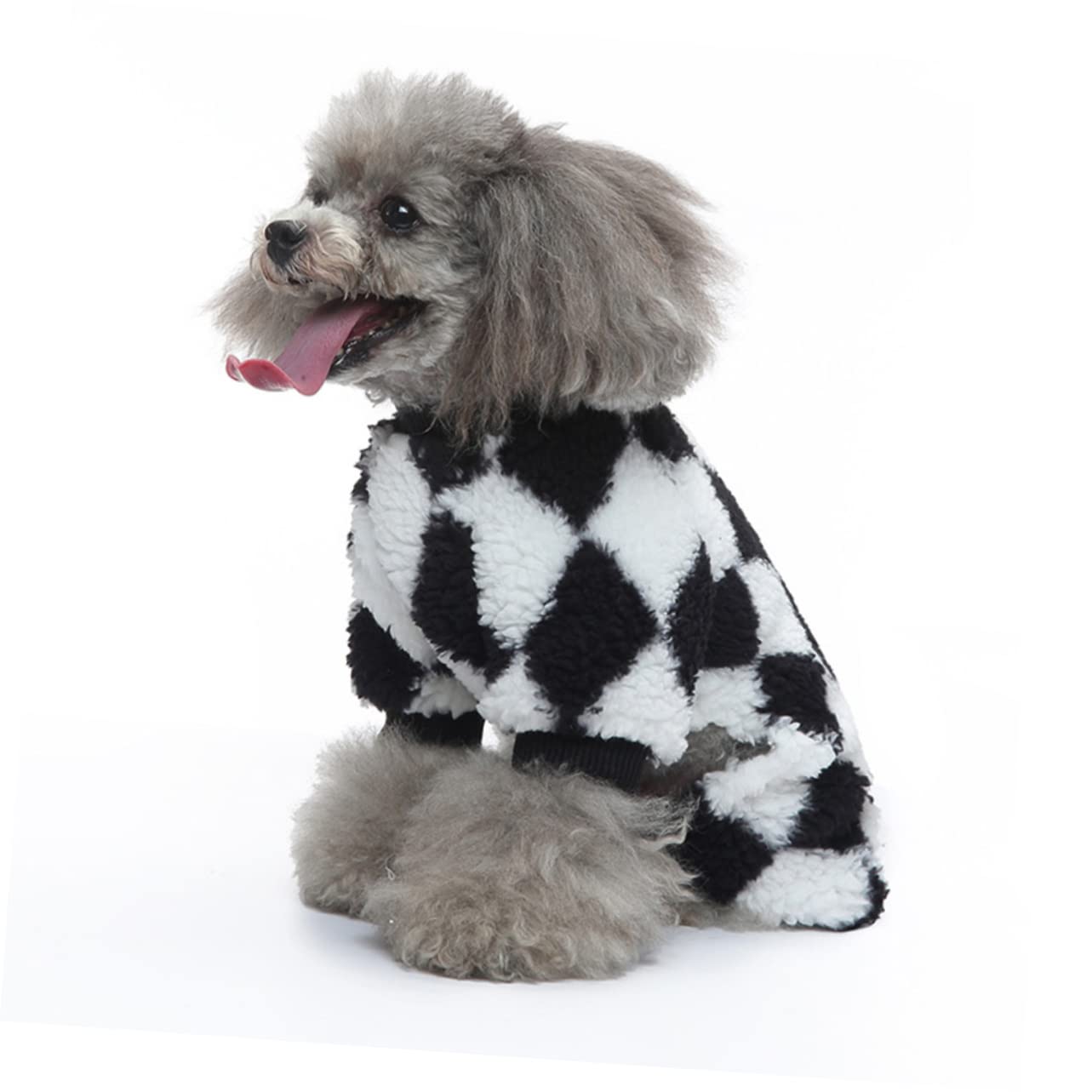 SUPVOX 4pezzi Abbigliamento Per Cani Con Pantaloni Zampe Flanella Pigiama Morbido e Comodo Per Cuccioli Costume Creativo Per Feste e Occasioni Speciali