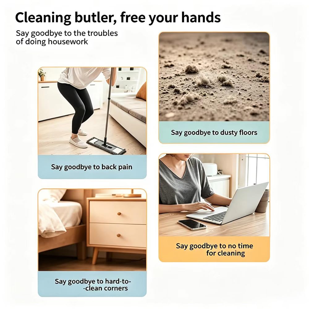 Mini Saugroboter für Auto,Auto Staubsauger Roboter,Ultradünn 6 cm Automatischer Robot Vacuum Cleaner,Wiederaufladbares Staubsaugroboter,Roboterstaubsauger für kleine Bereiche Reinigung von Tierhaaren