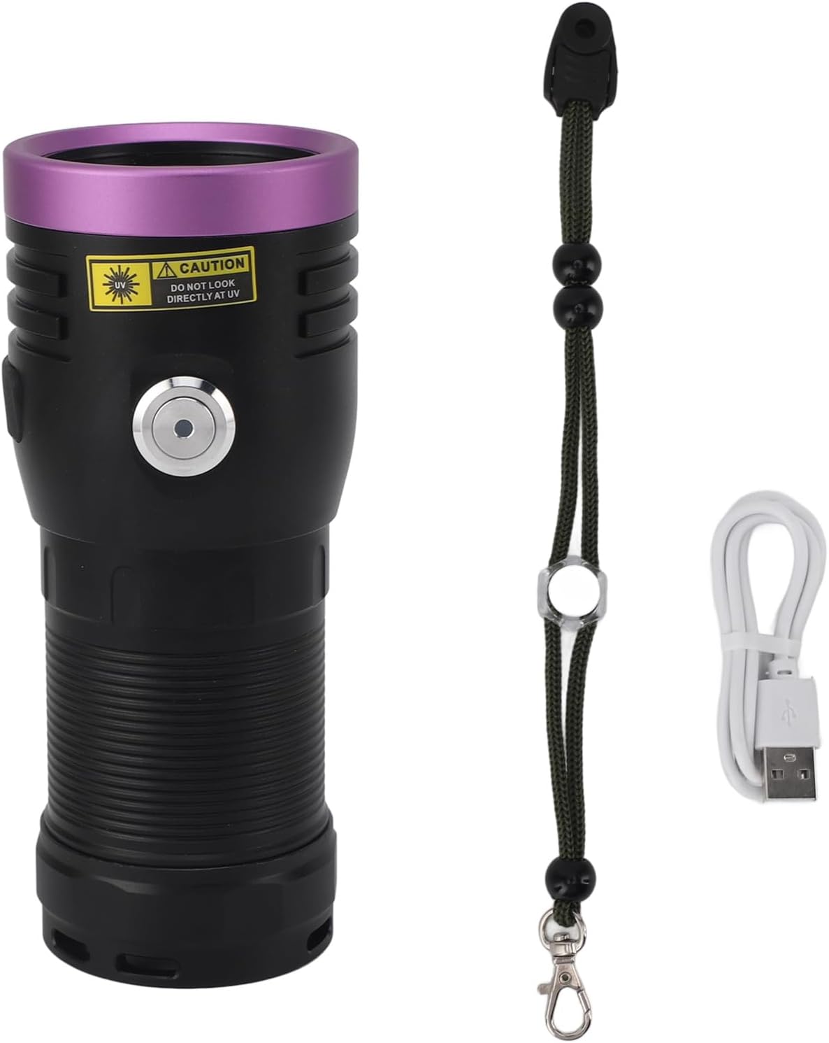 365nm Flashlight FindingStains and Portable with LED Light Efficient Power Source Wide Applications for Pet Urine Detection Mineral Inspection