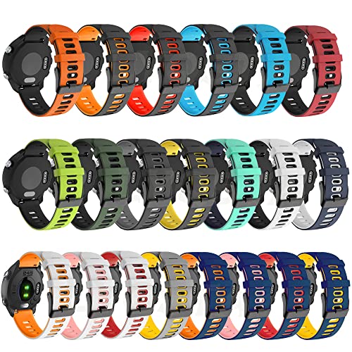 Bracelet silicone étanche pour Garmin Vivoactive 4 anti-transpiration - 3