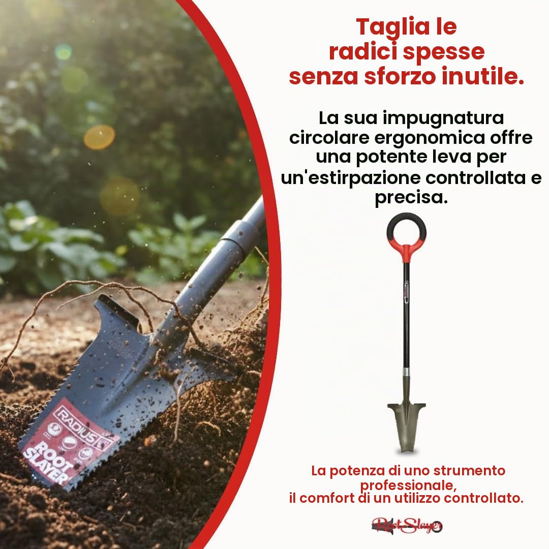 ROOTSLAYER Special solid ultra-resistente leggera lama seghettata