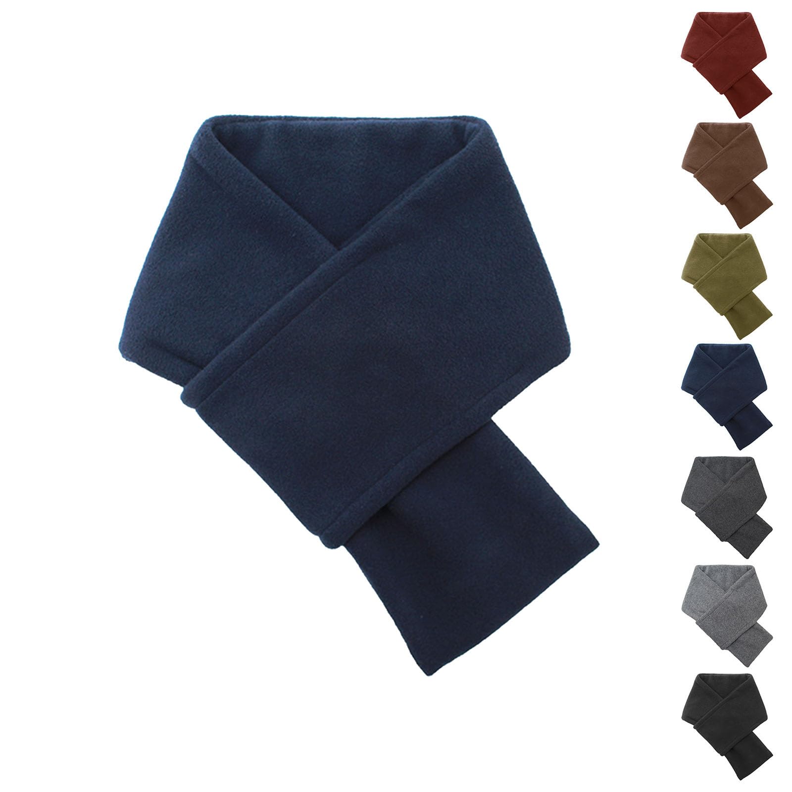 Écharpe Polaire Chaude Pour Homme Et Femme - 78x14 Cm - Douce, Légère - Pour Hiver Et Outdoor