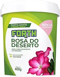 Adubo Fertilizante Forth Rosa Do Deserto 400g Floração Flor
