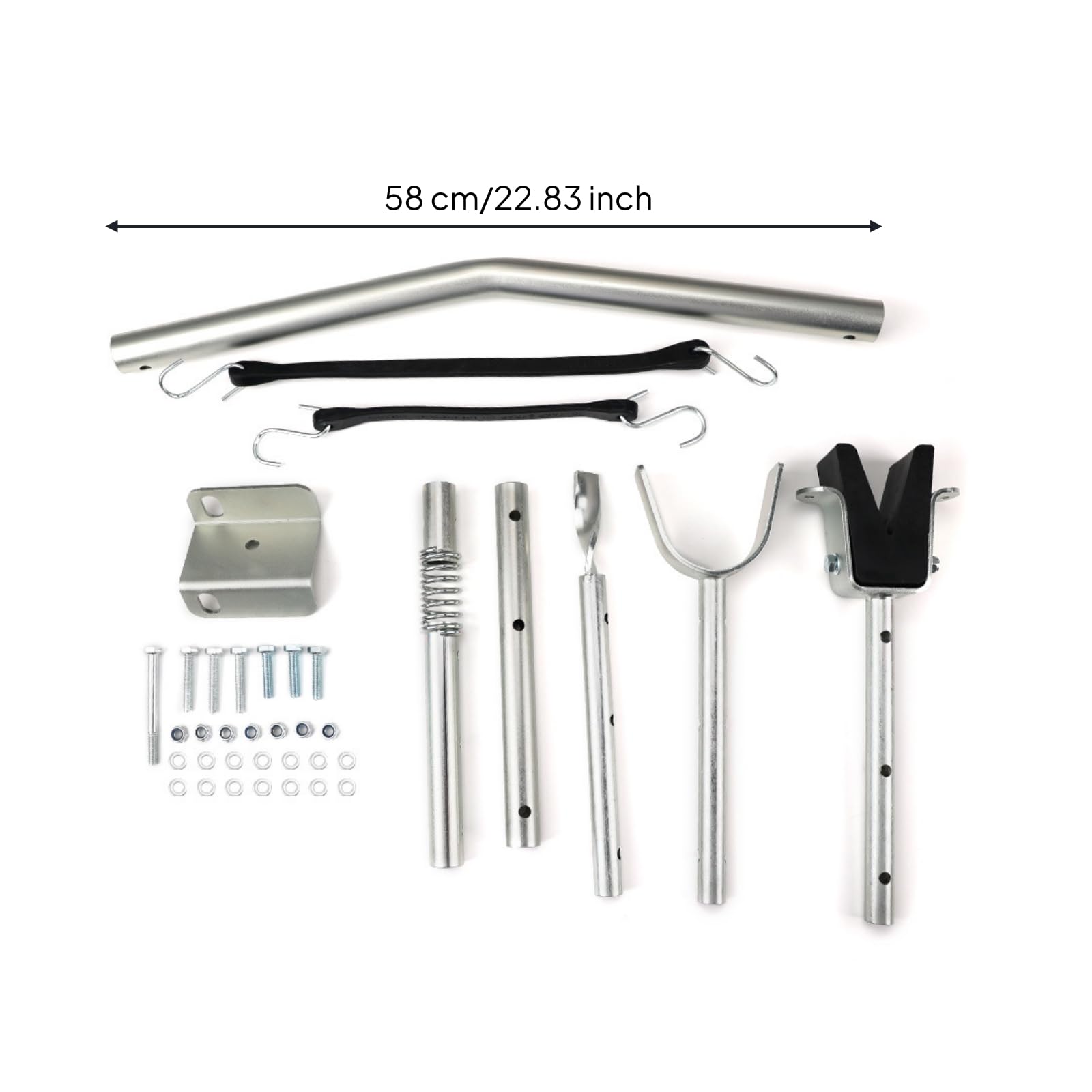 Qianly Soporte para Motor Fueraborda | Curvo, Soporte Motor Fueraborda, Resistente, Con
