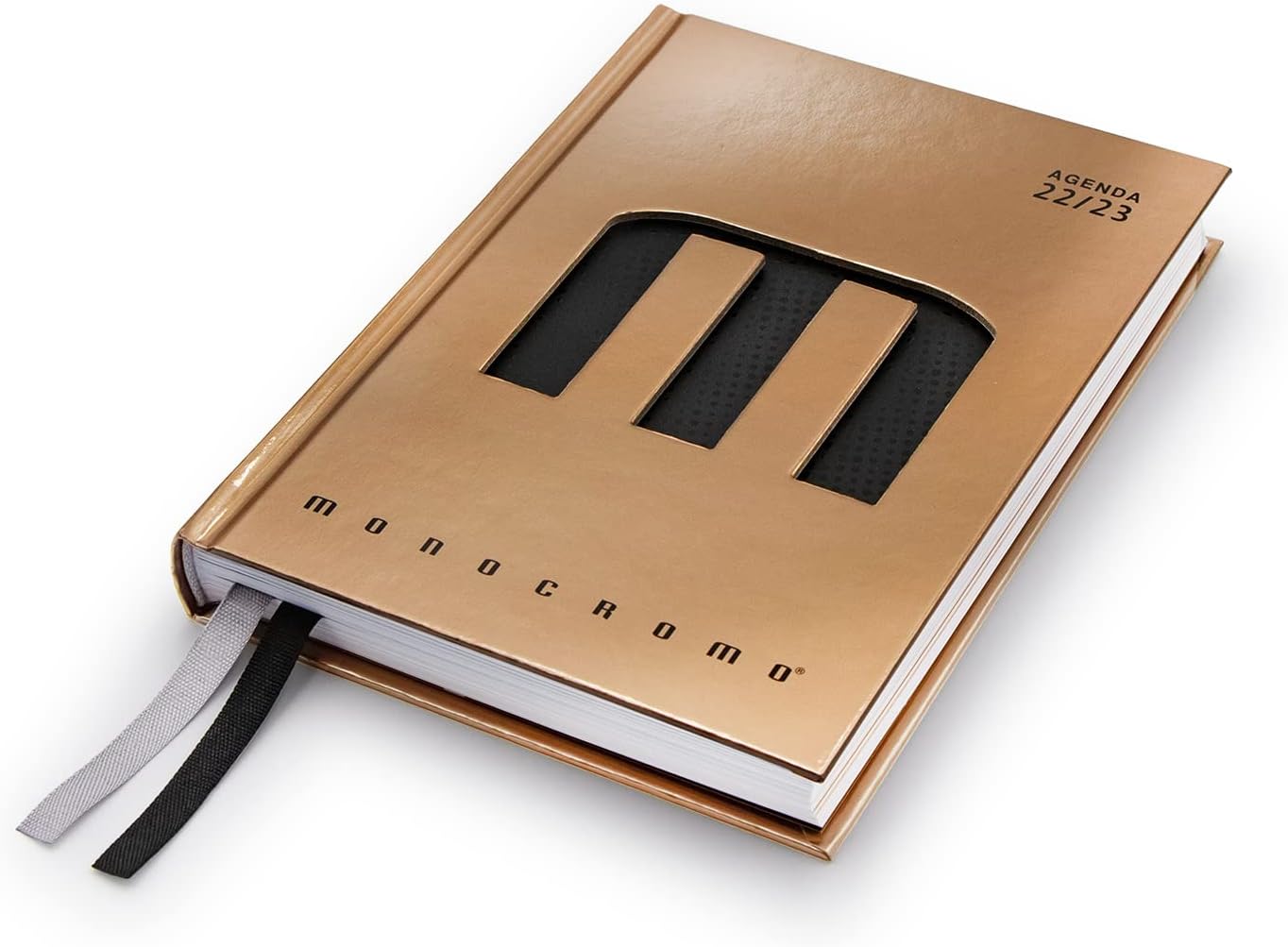 PignaMonochrome Mood Diary Diary 2022/2023 Bronze 0232155MR