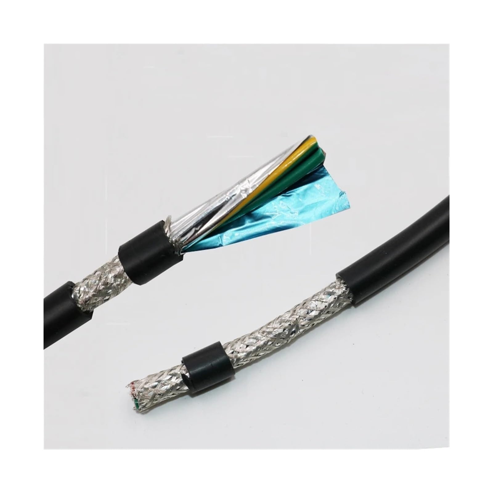 Cavo di segnale schermato multicore RVVP da 5 m, 16/20/24/30 conduttori | Filo di rame puro, cavo di controllo anti-interferenza 18/20 AWG(16 Cores 18AWG)