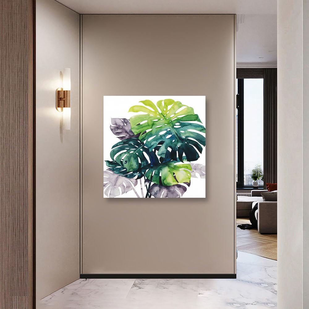 Amazon.co.jp: アートパネル 植物 ボタニカル W40cm H40cm