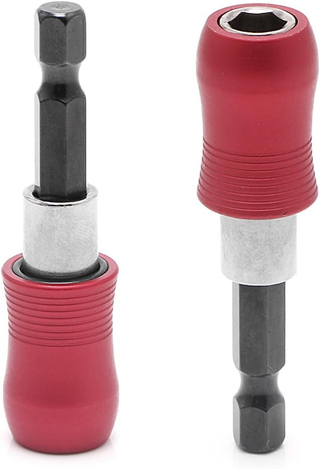 1 Pc 60mm 1/4 Inch Shank Quick Release Screwdriver Bit Holder Extension