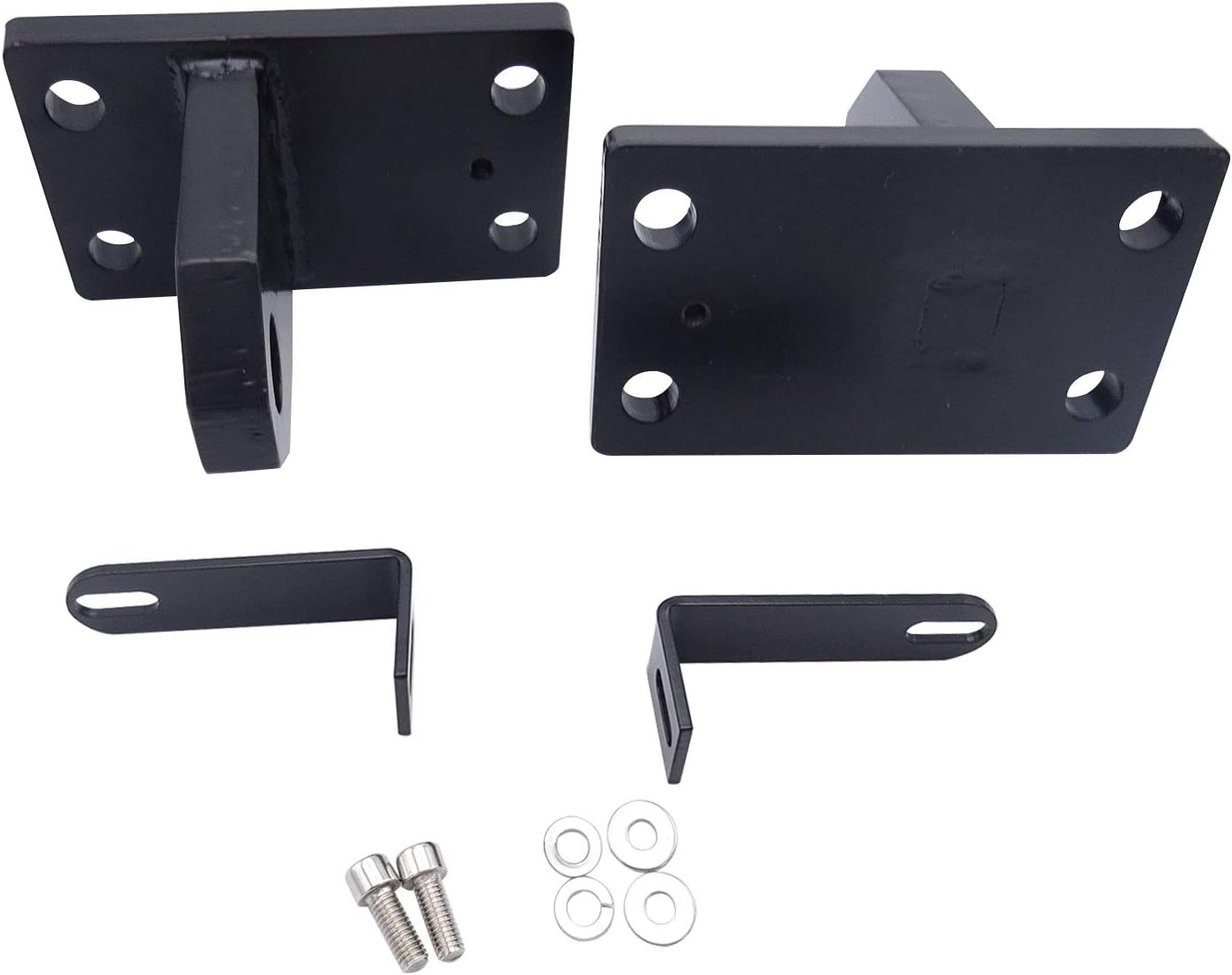 Hidden Bumper 32 inch Light Bar Mounting Bracket w/Tow Hook Compatible with Dodge RAM 2500/3500/4500 2010-2018