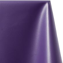 Ottertex Marine Vinyl Fabric Polyester Backing Waterproof Abrasion UV Resistant Heavy Duty Outdoor Marine PVC for Sewing & Upholstery - Purple 1 Yard
