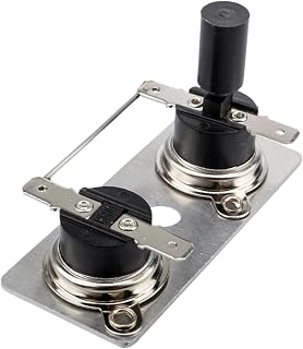 Partes Para Calentador De Agua De Autocaravana | Módulo De Encendido Para Termo - Botón Encendedor De Repuesto 120V Con Controlador Térmico Y Termostato Para Caravanas Y Vehículos De Camping