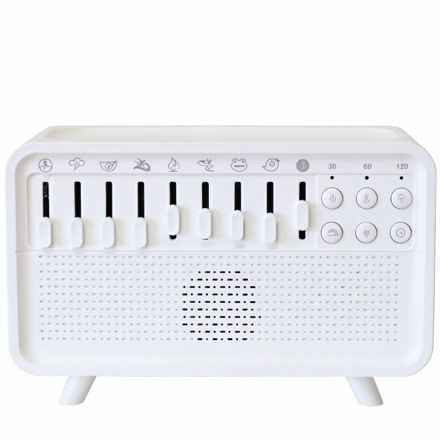 Shopia Humidificador con Ruido Blanco 4 en 1 Máquina de Sonido Blanco y Difusor de Aromas para Bebés Adultos