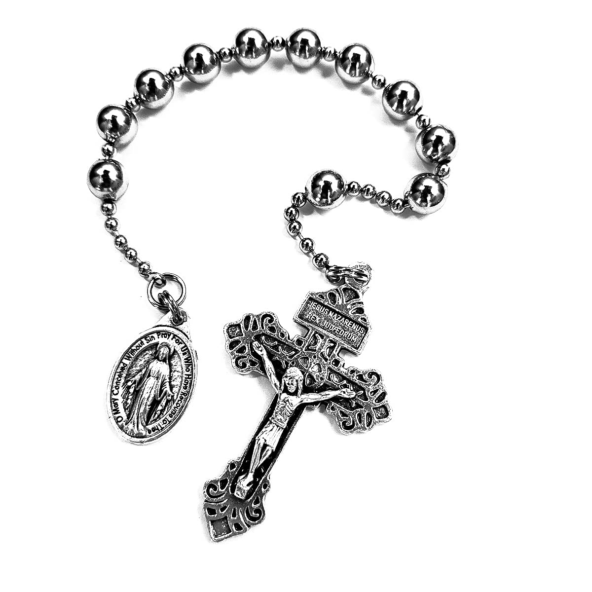 Rugged Rosaries WWI Combat Pocket Rosary - Handmade in Texas from Strong and durable Military design
