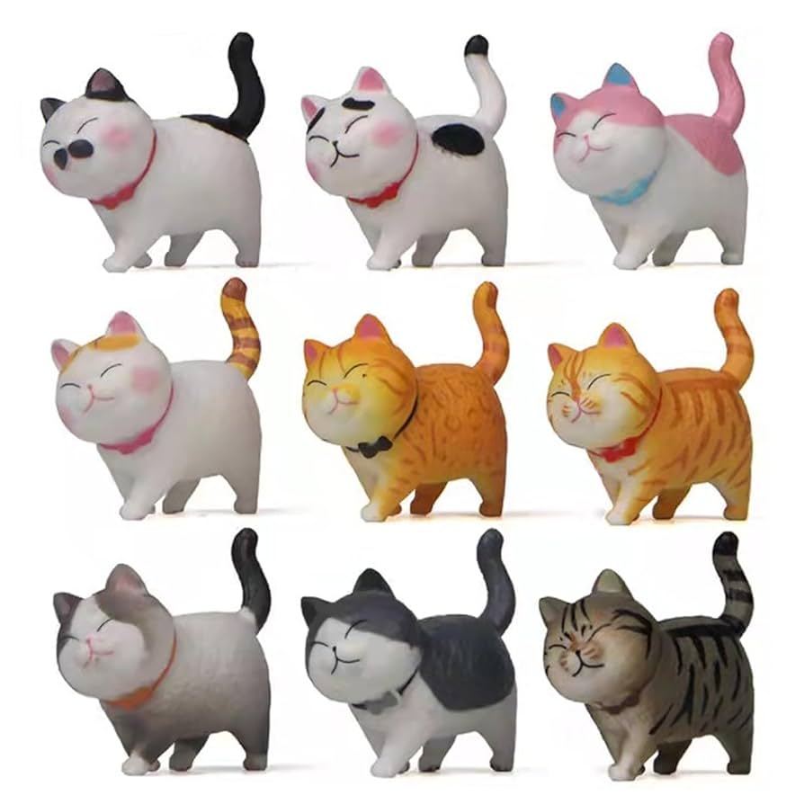 猫型マグネット 8個入り Keio Scratch Library 猫型マグネット 8個入り Keio Scratch Library