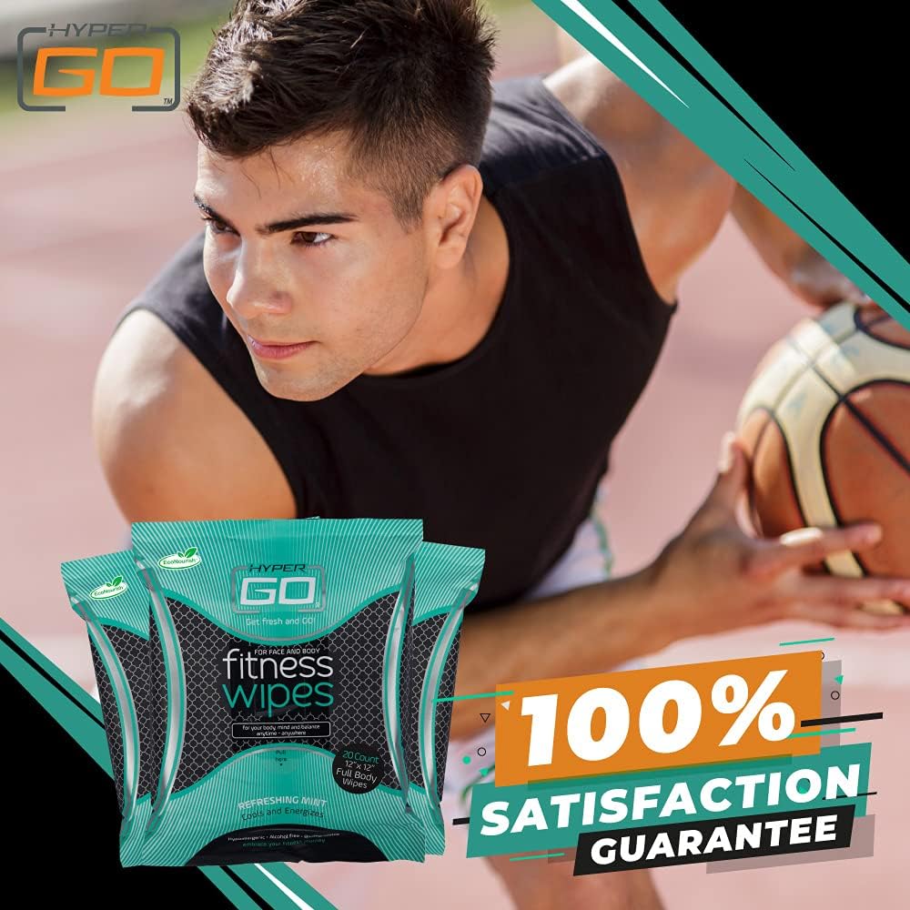 50% Off Discount HyperGo Rinse-Free Hypoallergenic Biodegradable Bathing Wipes - All Natural Refreshing Wipe for Post Workout, Camping and Travel- Large, 10 Pack , Unscented Black Friday - 70% OFF HyperGo Rinse-Free Hypoallergenic Biodegradable Bathing Wipes - All Natural Refreshing Wipe for Post Workout, Camping and Travel- Large, 10 Pack , Unscented