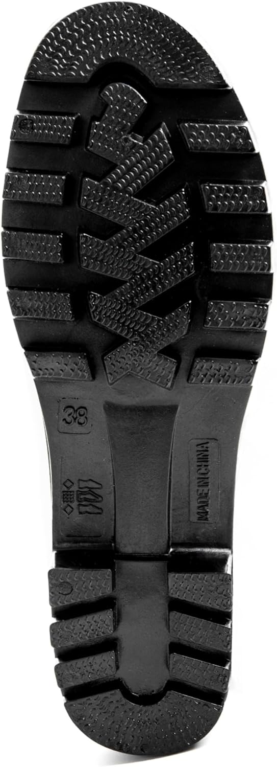 Women's Mid Calf Rain Boots Waterproof Fashion Garden Shoes Anti-slipping Rainboots For Women Comfortable Insole Light Rain Shoes - Image 4