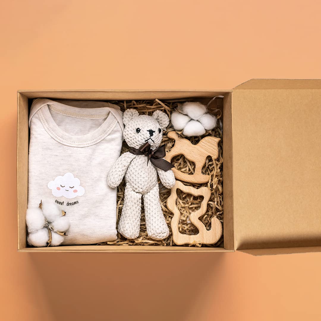 Pack 25 Cajas de Cartón Personalizadas – Logo o Frase que Elijas en la Tapa - Fáciles de Montar – La Mejor Manera de Enviar Productos o Presentar Regalos de Empresa, Navidad, Eventos 26,5x30x9cm