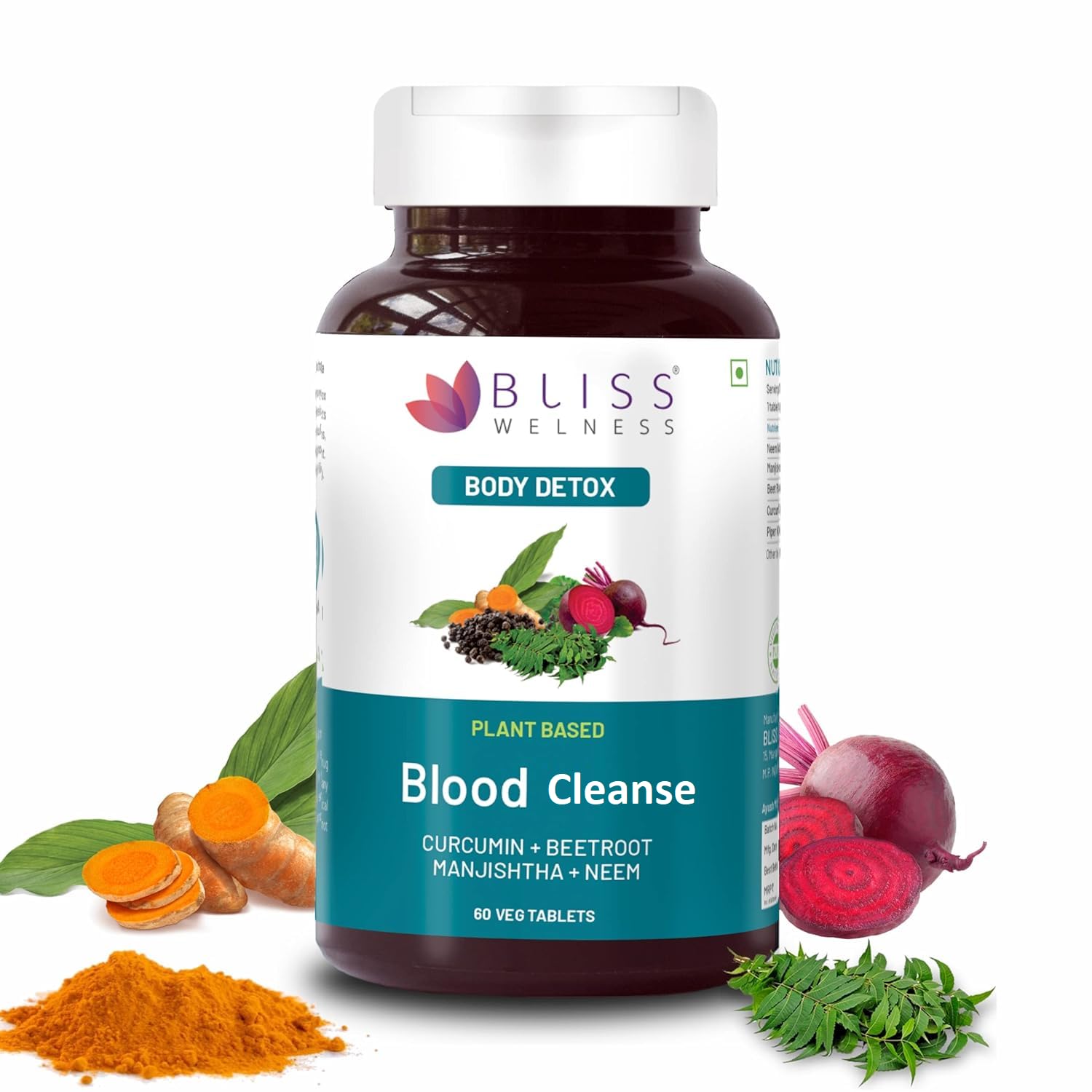 See full amazon price history chart for Bliss Welness Blood Detox | Curcumin Beetroot Manjistha Neem Extract | Blood Purifier Acne & Pimple Control Radiant Skin Anti Bacterial Ayurvedic Herbal Supplement - 60 Vegetarian Tablets Bliss Welness Blood Detox | Curcumin Beetroot Manjistha Neem Extract | Blood Purifier Acne & Pimple Control Radiant Skin Anti Bacterial Ayurvedic Herbal Supplement - 60 Vegetarian Tablets (B07KWX2WXN) Amazon Price History, Amazon Price Tracker