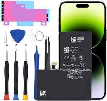 Battery for iPhone 14 Pro Max, Upgraded New Phone 14 Pro Max Battery Replacement Compatible with 14 Pro Max A2894, A2651, A2893, A2895 with Professional Repair Tools Kit
