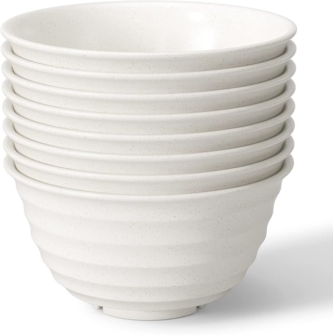 Homestockplus Unbreakable Cereal Bowls 30 OZ Ramen Bowl Microwave and