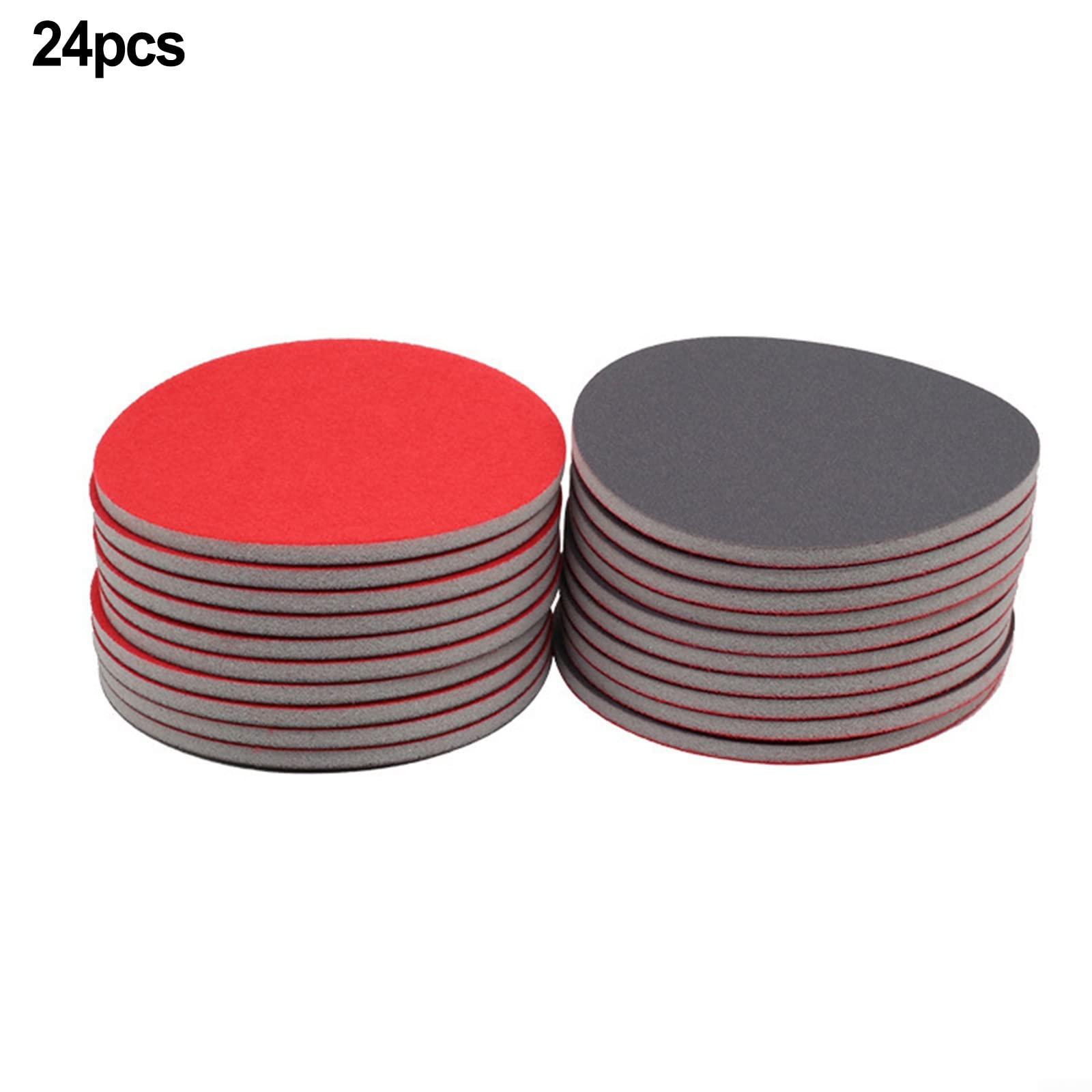 Lot de 24 pièces de ponçage de bowling pour tampons, kit de nettoyage de boule de bowling 12,7 cm
