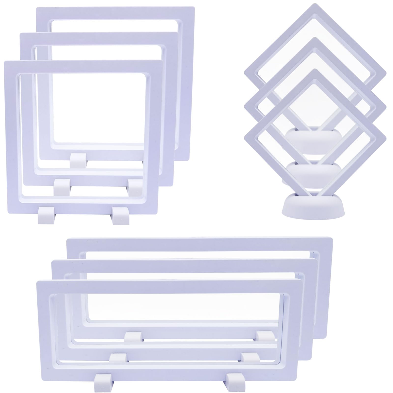 3Dフローティングディスプレイケース、チャレンジコインディスプレイスタンドホルダーフレーム12個。透明PEジュエリー収納ボックス。メ Amazon｜3D フローティングディスプレイケース、チャレンジコインディスプレイスタンドホルダーフレーム 透明PEジュエリー収納ボックス ...