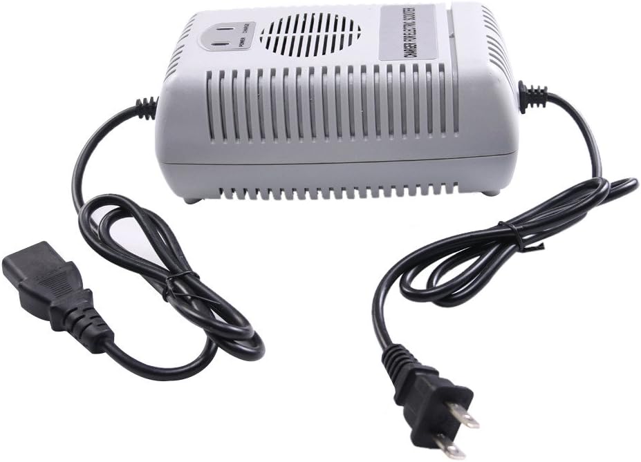 48V Scooter Battery Charger for Sealed Lead Acid Rechargeable Batteries, Ebike, Electric Scooter, Pit Dirt Bike, Go Kart, ATV, UTV, Drift Trike, Golf Cart, Quad Buggy, Tricycle, 4-Wheeler