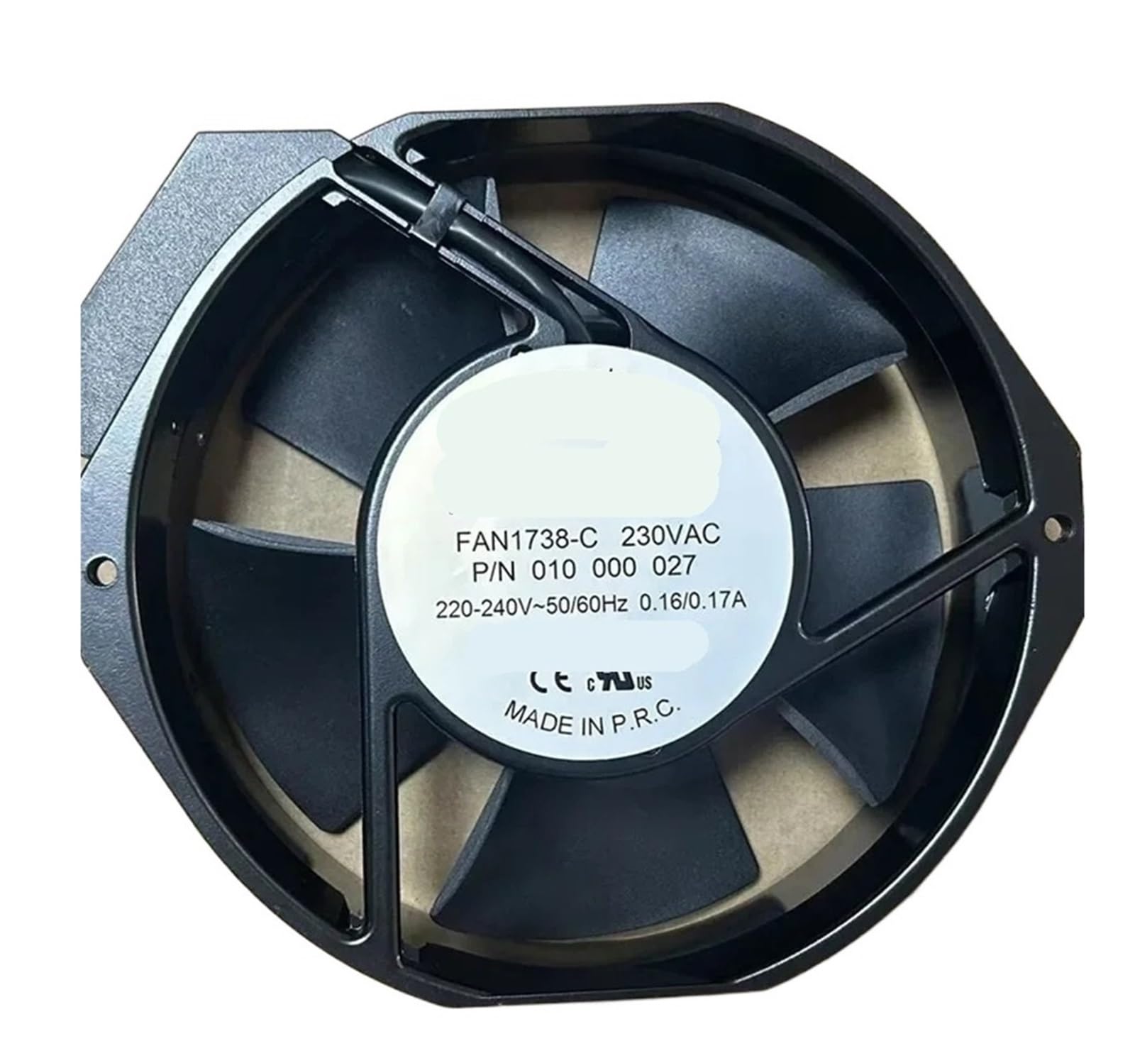 YMUGUEGH FAN1738-C 230V 0.160.17a 17238 Cooling Fan 17cm