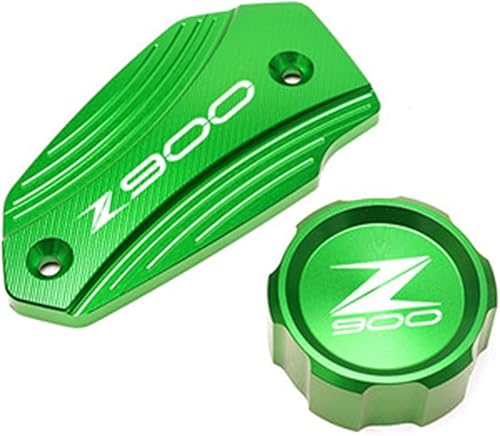 KemtAt Compatible with Kawasaki Z900 Z650 Z800 Z 900 800 650 2013-2022 Motorcycle CNC Rear & Front Brake Fluid Reservoir Cap Cylinder Cover (Color