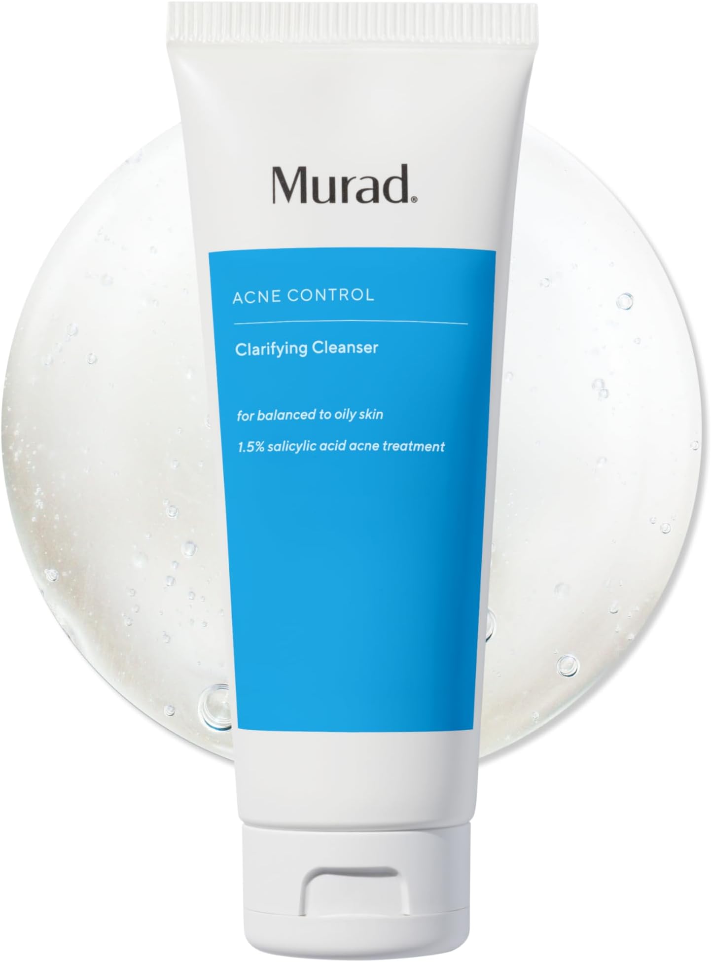 Acne Control Clarifying Cleanser – Salicylic Acid & Green Tea Formula for Acne, Deep Pore Cleansing, Oil Control & Breakout Prevention for Clear, Balanced, Healthy-Looking Skin
