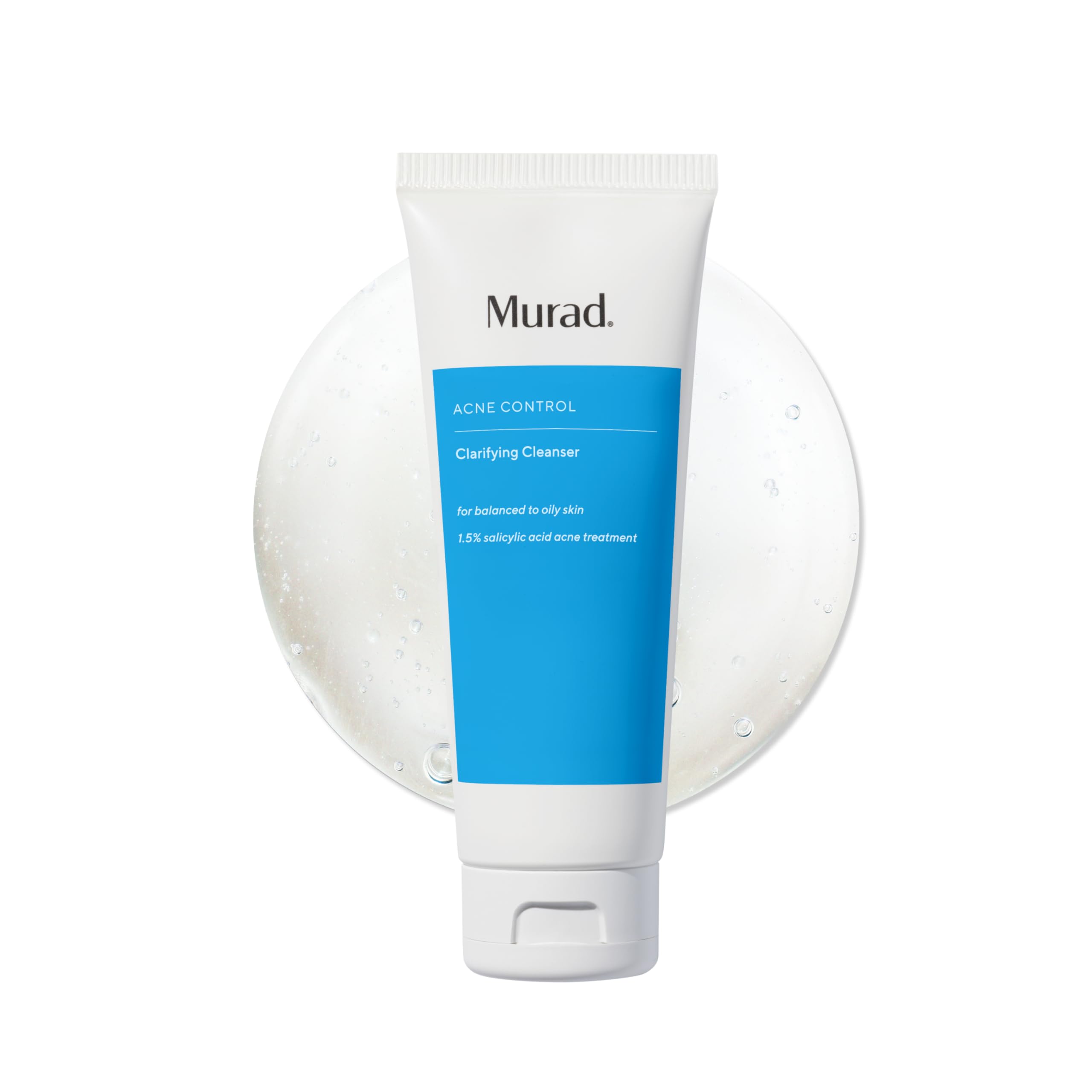 MuradAcne Control Clarifying Cleanser – Salicylic Acid & Green Tea Formula for Acne, Deep Pore Cleansing, Oil Control & Breakout Prevention for Clear, Balanced, Healthy-Looking Skin