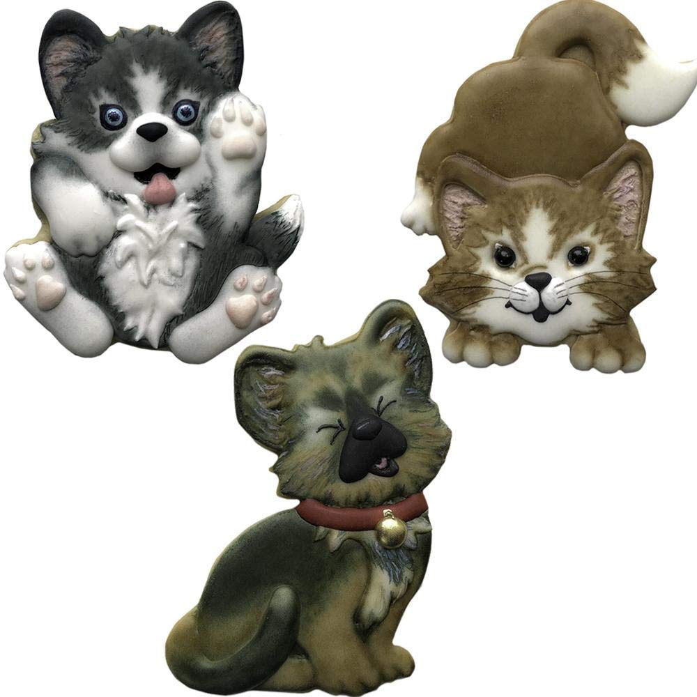 Palm Pet Reptile Cookie Cutter Set- Puppy, Kitten, Cat, or Fox
