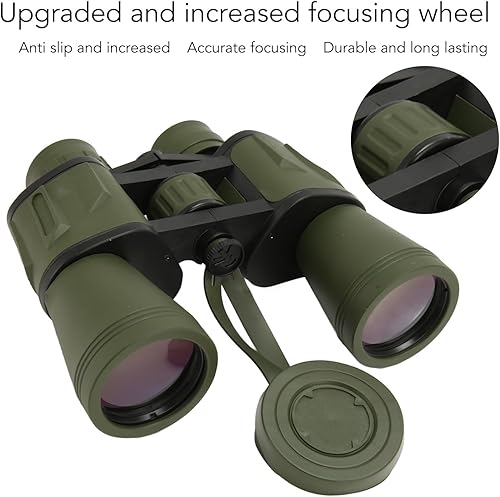 Miniatura 4 de Binoculares HD de alta potencia de 20 x 50 para adultos con adaptador de teléfono mejorado, impermeable, noche con poca luz, caza, observación de