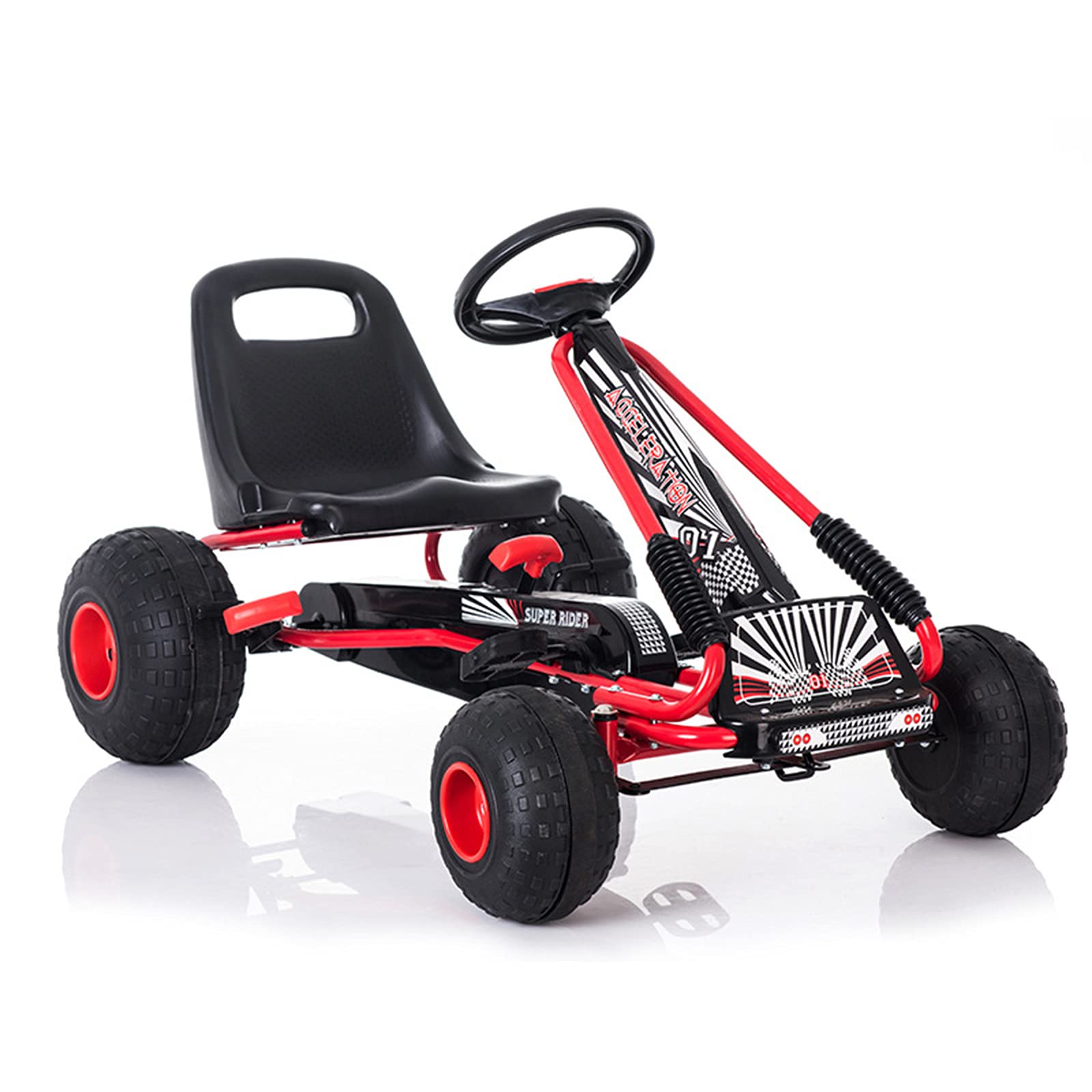 Buy Kids Pedal Car, Car Toy GoKarts with EVA Tyres, Adjustable Seating
