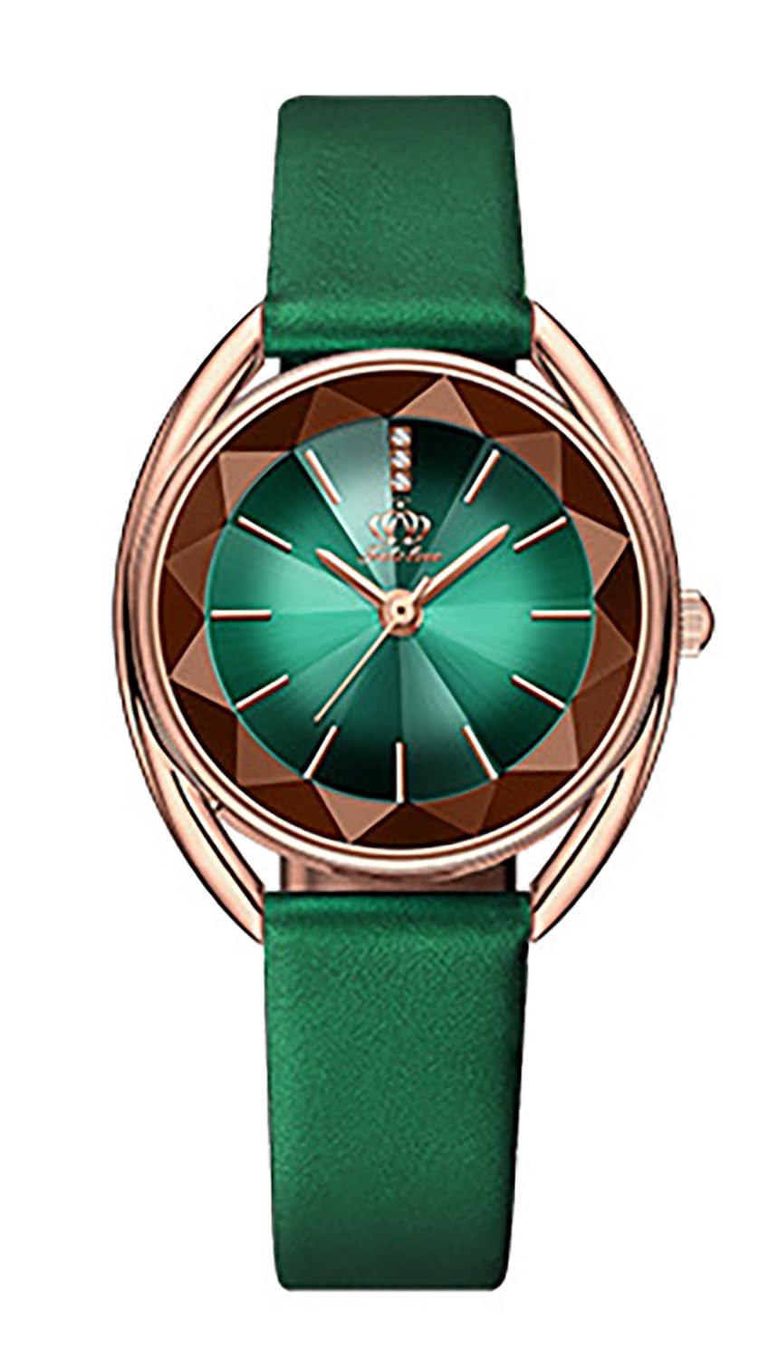 BESTKANG Elegante reloj para mujer con esfera grande, minimalista, de cuarzo, analógico, resistente al agua, perfecto para uso casual y formal, accesorio de moda