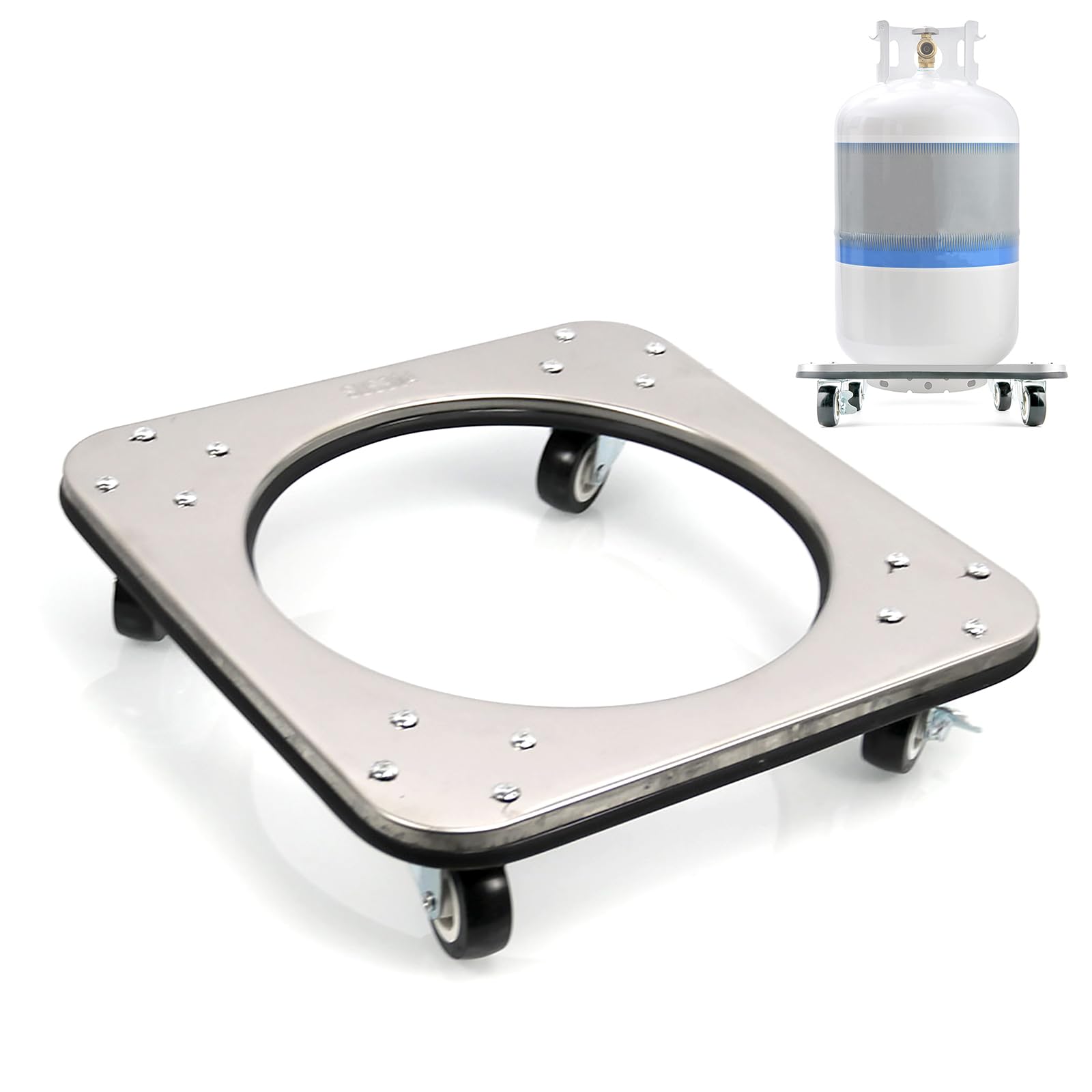 25SS CALEEキャリー FLIP UP TYPE CIRCLE L Amazon.com: CNQLIS 304 Movable Propane Cylinder Base,Propane Tank