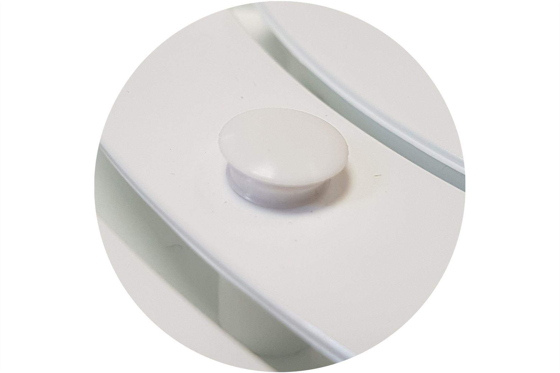 Curtain Pole Rail Track Pvc Plug10 Pcs WhiteAccessories For Curtain Rail Track from B&Q