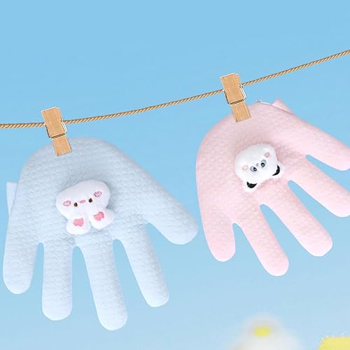 Miniatura 7 de LIANXUE Bebés calma la palma lindo de dibujos animados anti-sobresalto de la mano pacify juguete recién nacido almohada de mano prevenir sobresaltos