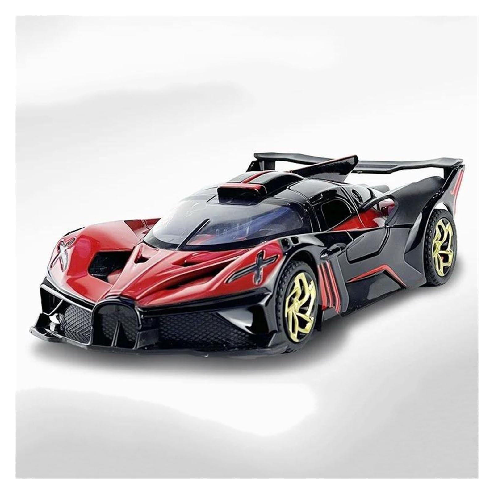 Mocalux Red Scale Die-Cast Model Car For Bugatti For Bolide Diecast Model Car