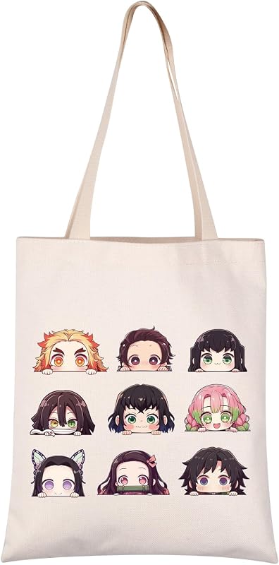 Bolsa transversal VAMSII com estampa inspirada em anime Demon Anime