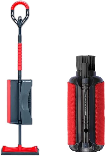 Roamwild Juego combinado de escoba y recogedor de goma multilimpiador y roamwild Car Tidy - Kit de herramientas de limpieza interior