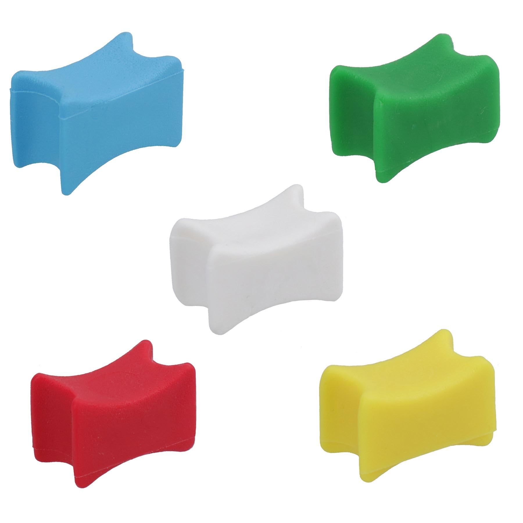 AB Tools Juego completo de marcadores de cadena de ancla arcoíris rojo, amarillo, blanco, azul y verde