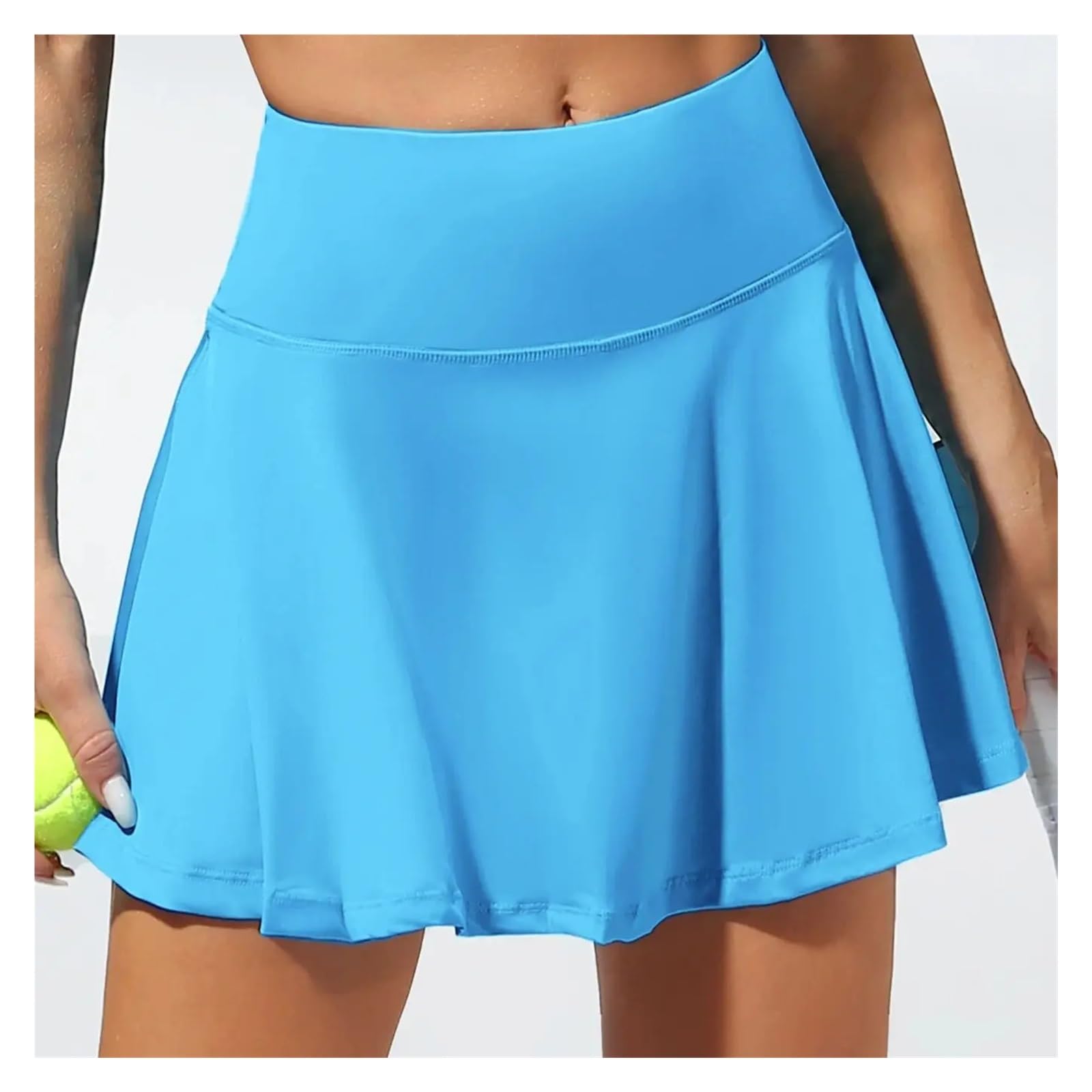 Gonne da Golf Gonne da Tennis con Tasche Donna, Gonna Plissettata a Vita Alta, Sportiva Golf, Corsa, Fitness, Abbigliamento Sportivo