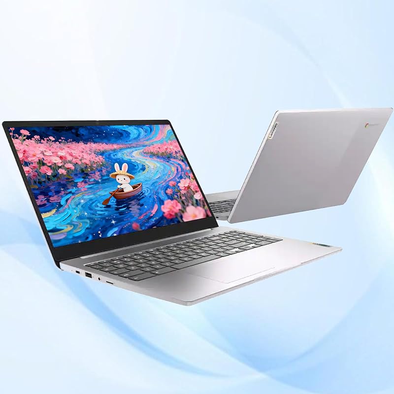 Lenovo IdeaPad 3i Chromebook, 15.6" FHD Touchscreen Laptop, Intel Pentium N6000, 8GB LPDDR4X - 256GB Storage(128GB eMMC+128GB SD Card), IPS, HDMI, USB-A, USB-C, Wi-Fi, Privacy Camera, Chrome OS, Grey image 2