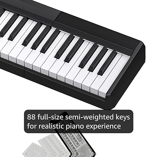 Amazon.com: Longeye Piano Keyboard 88 Keys Compact Digital Piano