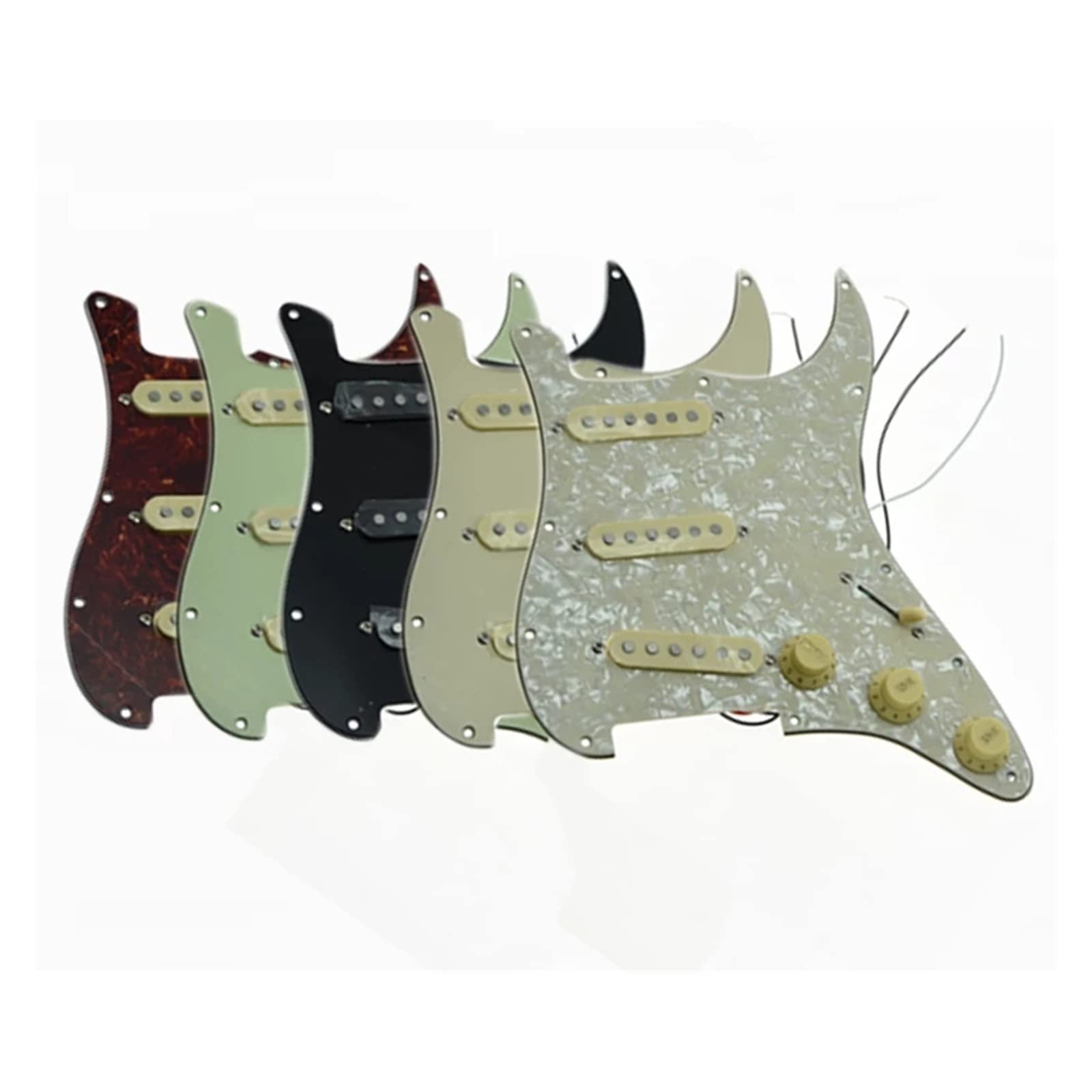 Amazon.co.jp: ピックガードピックアップ 6色ロード For ST