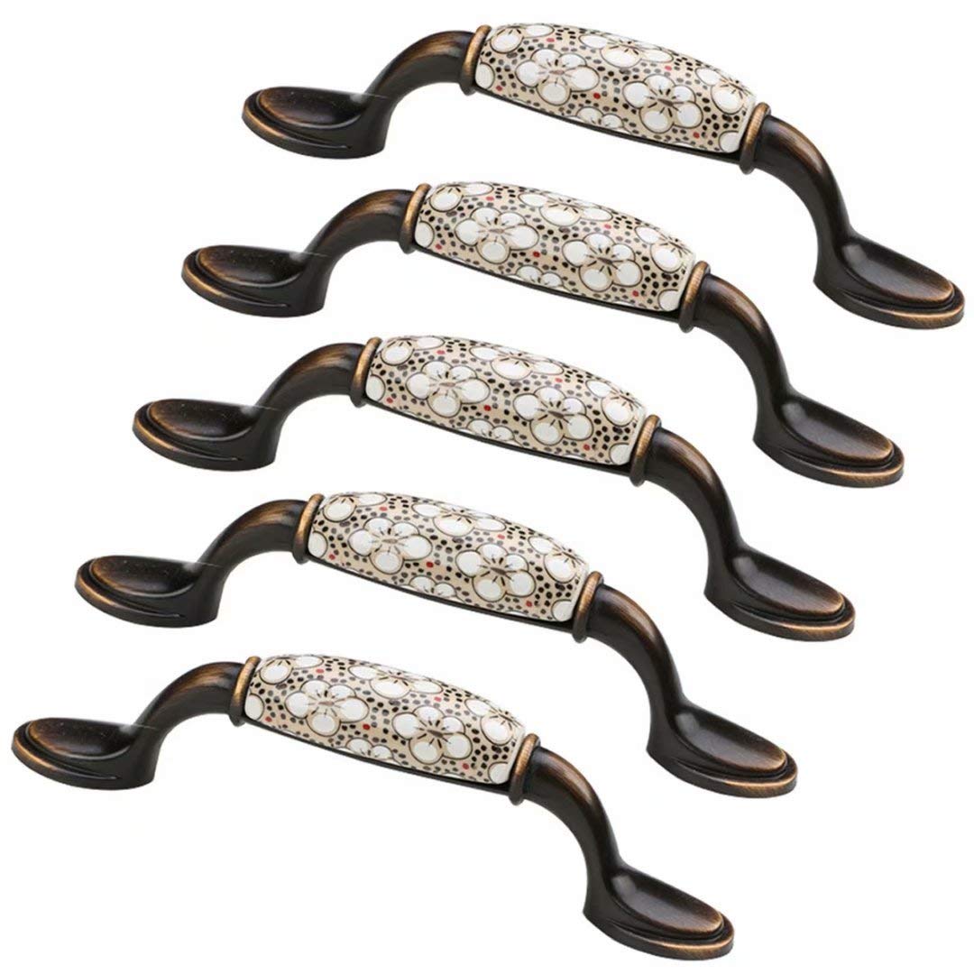 Boutons de tiroir en céramique vintage pour sublimer votre chambre