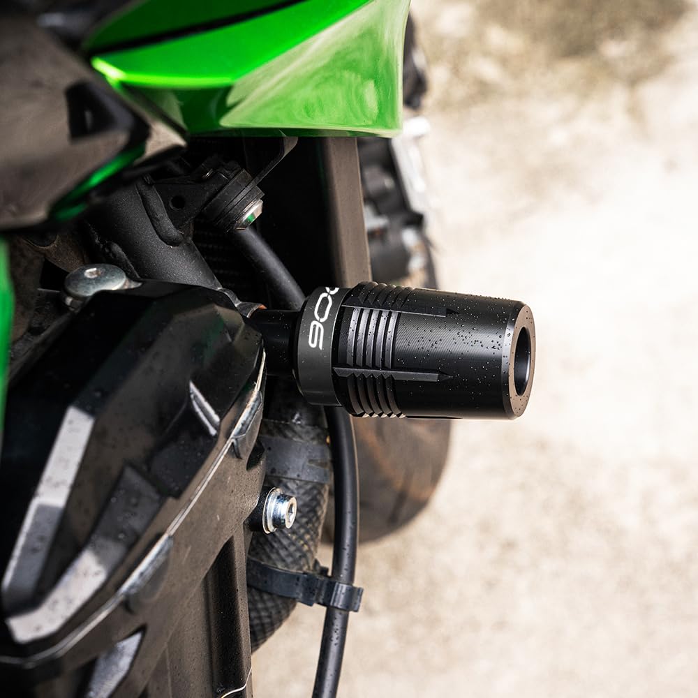 Für Kawasaki Z900 Z900RS Z900SE Z 900 RS 2017-2024 2025 Motorrad Zubehör Rahmen Schieber Absturz Ramm Schutz Z900 sturzpads (Grau)