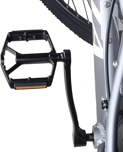 Miniatura 4 de AVASTA Pedales de bicicleta de montaña Pedales de aluminio 916 "MTB Pedales de bicicleta Pedales anchos con rodamiento sellado plataforma ligera