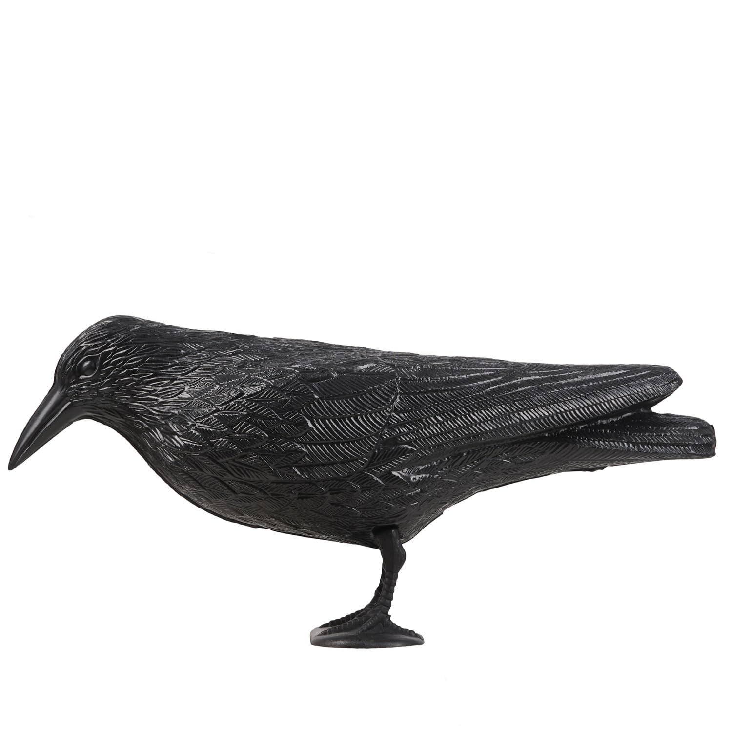 Tymar Corvo, spaventapasse, per balcone, repellente per piccioni, corvi, in plastica, 10 pezzi